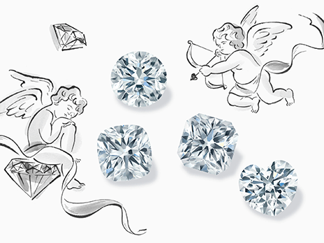 Les diamants Cupid's Ideal
