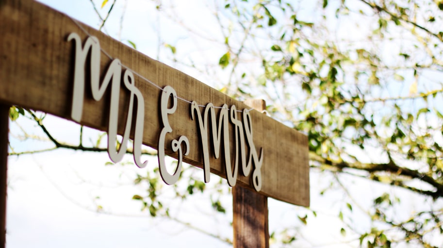 Wedding Sign