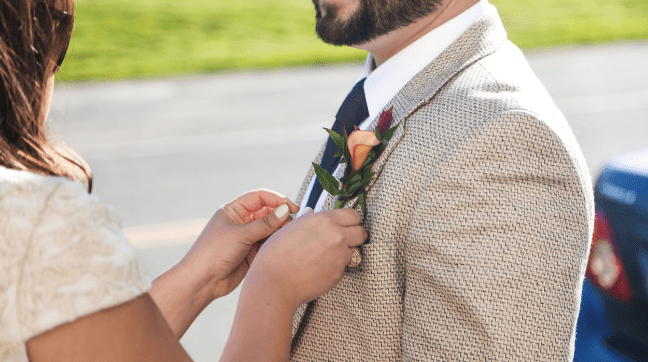Groom in Suit