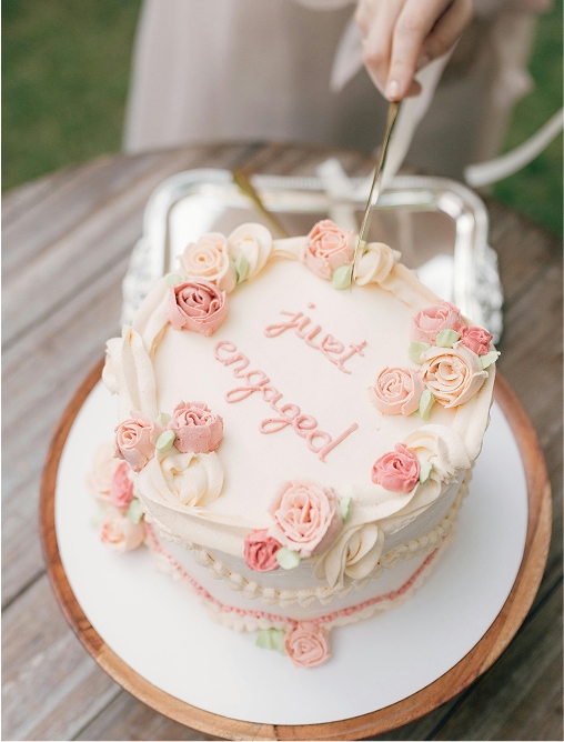 Engagement Cake