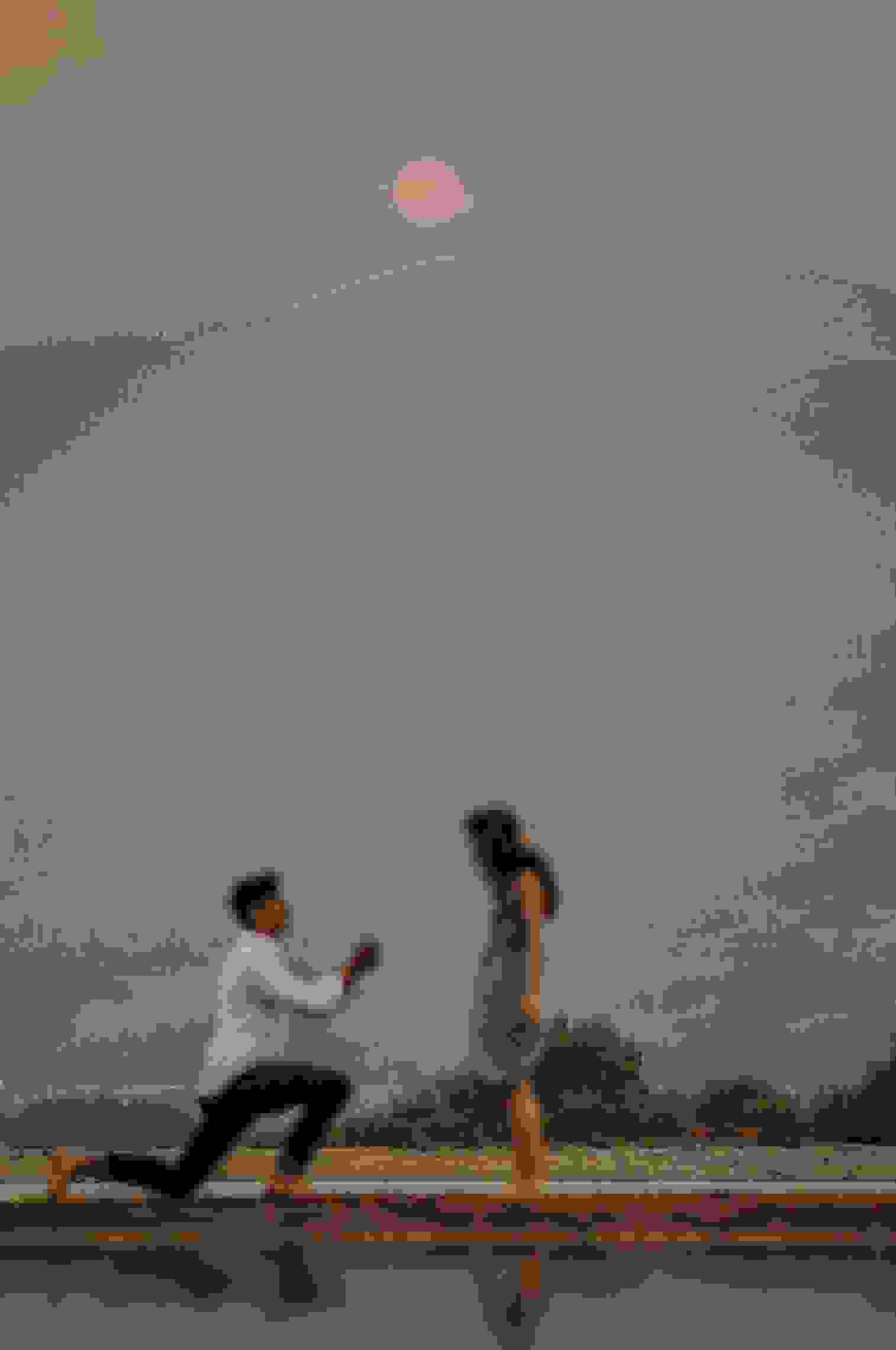 Proposal on the edge of a canyon