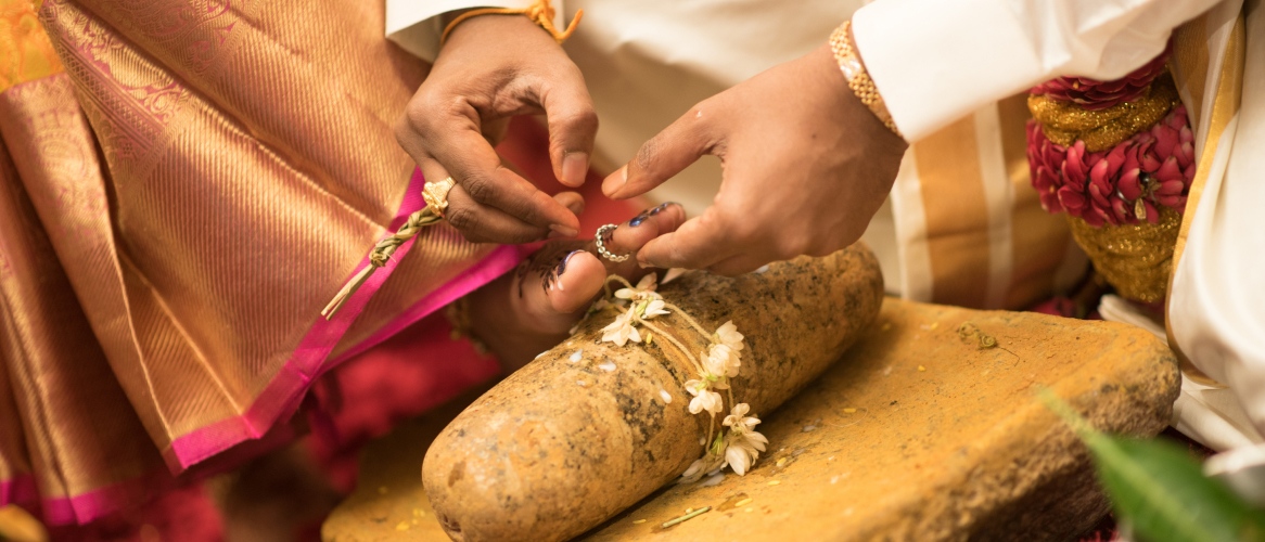 Hindu culture of a ring on the toe
