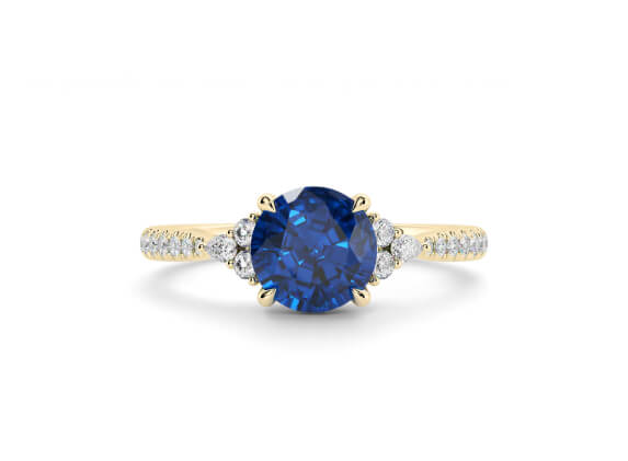 Round/Sapphire