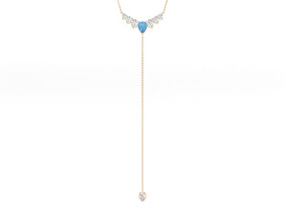 Gaia Aquamarine Necklace