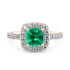 Cushion/Emerald
