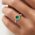 Round/Emerald