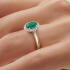 Oval/Emerald