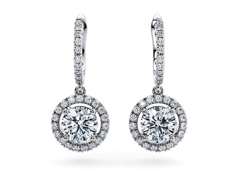 Medici in Fehér arany (9k) set with a Kerek cut gyémánt.