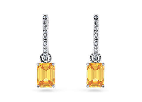 Prisma Octagon in White Gold (9k)