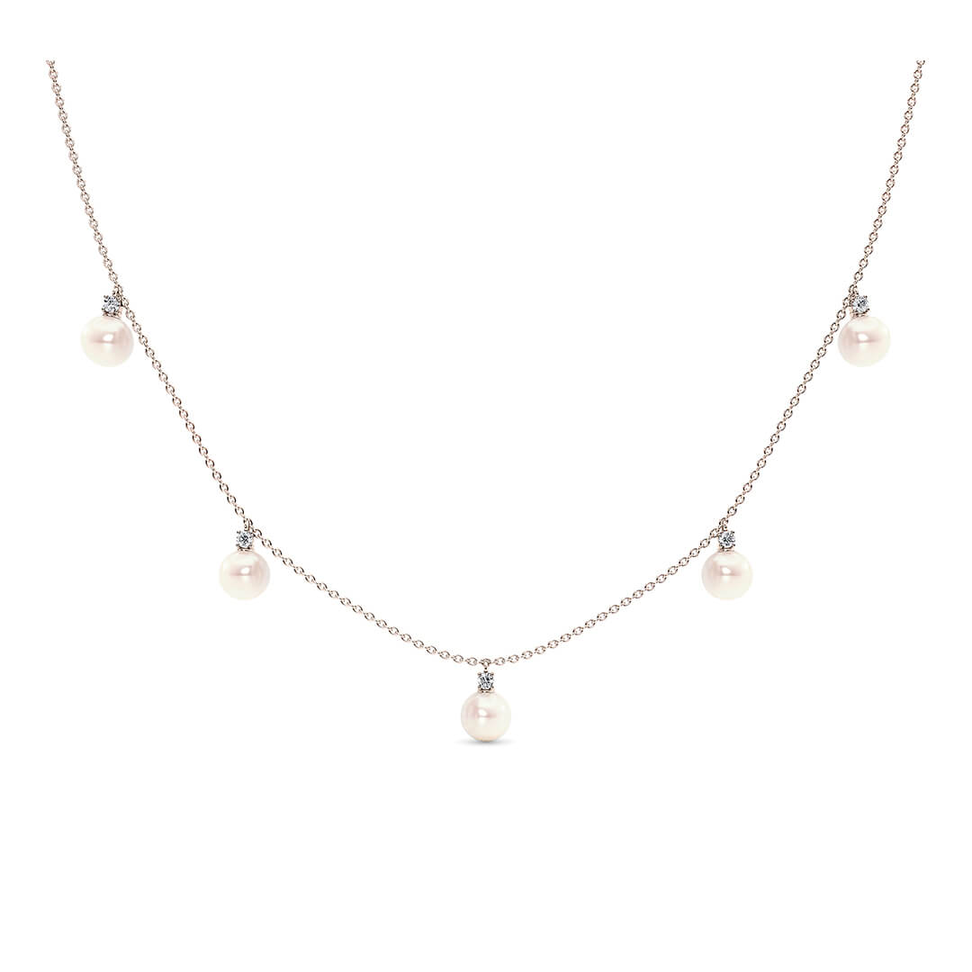 Naiad Necklace in Rose Gold (18k)