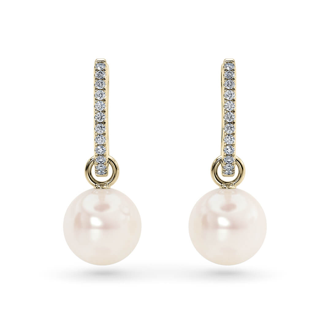 Tesora Round Drops in Yellow Gold (18k)