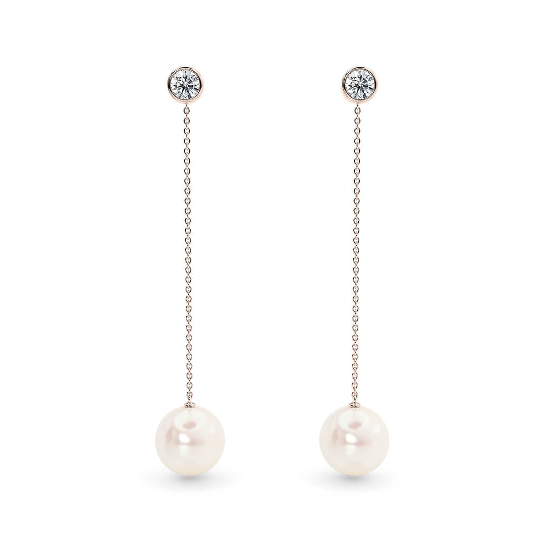 Maia Round in Rose Gold (18k)