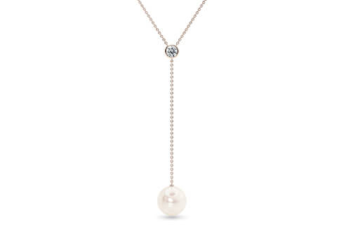 Maia Round in Rose Gold.
