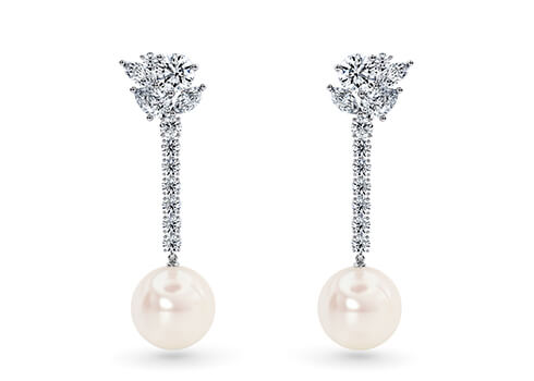 Cyrene in White Gold (9k)