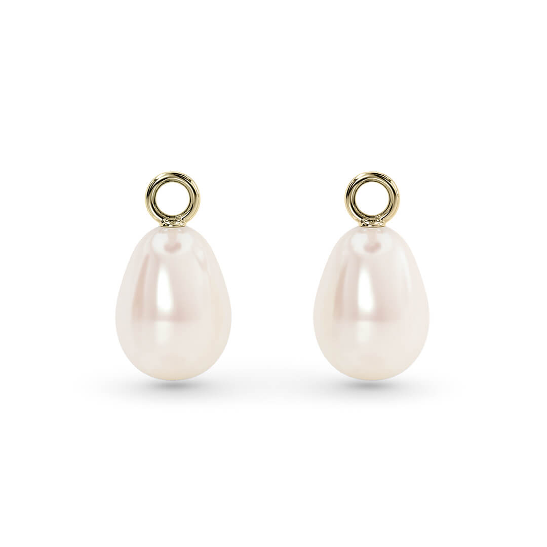 Tesora Oval Drops in Yellow Gold (18k)