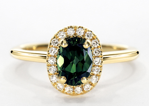 Rossetti Engagement Ring in Yellow Gold.