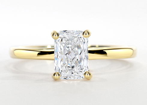 Paloma Engagement Ring in Or jaune.