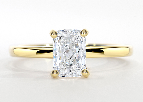 Paloma Engagement Ring in Желтое золото.