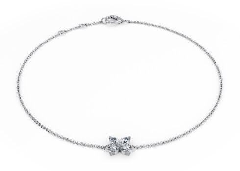 Rossetti Bracelet in Hvitt gull (9k)