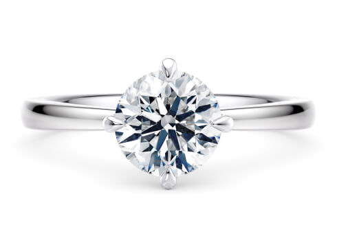 Starlight Compass in Platinum set with a Kulaté cut diamant.
