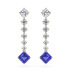yellow gold diamond drops