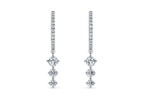 Lyra Earrings in Bílé zlato (9k)