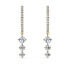 yellow gold drop earrings