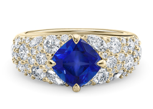 Orion Cocktail Ring in Žluté zlato