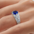 white gold cocktail ring