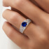 rose gold cocktail ring