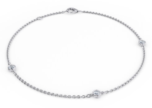 Tea Petite in Aur alb (9k)