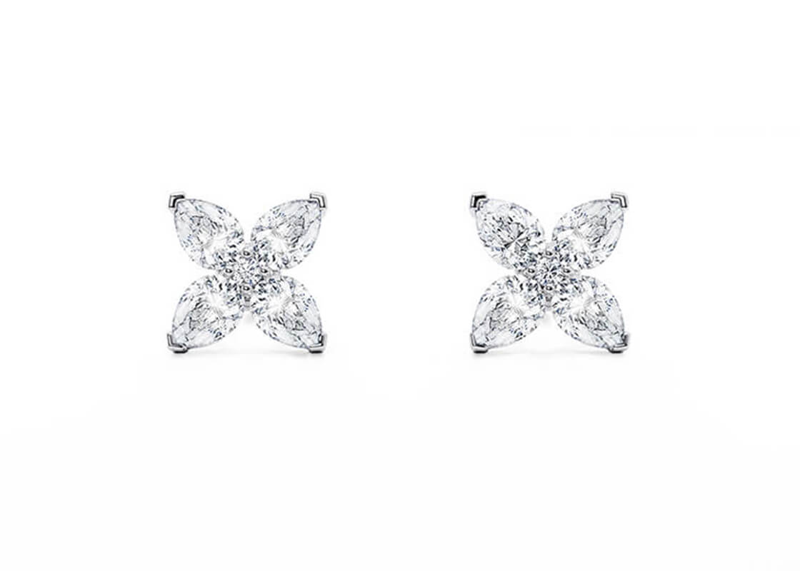 Rossetti Studs in ذهب أبيض