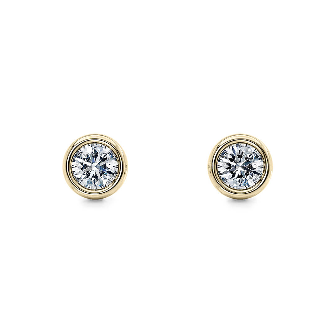 Tea Studs in Yellow Gold (18k)