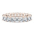 regent asscher eternity ring