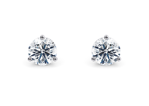 Meissa in Vitguld (9k) set with a Rund cut diamant.