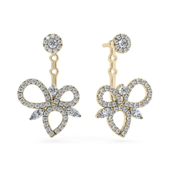 Glissade Alto Earrings in Yellow Gold (9k)