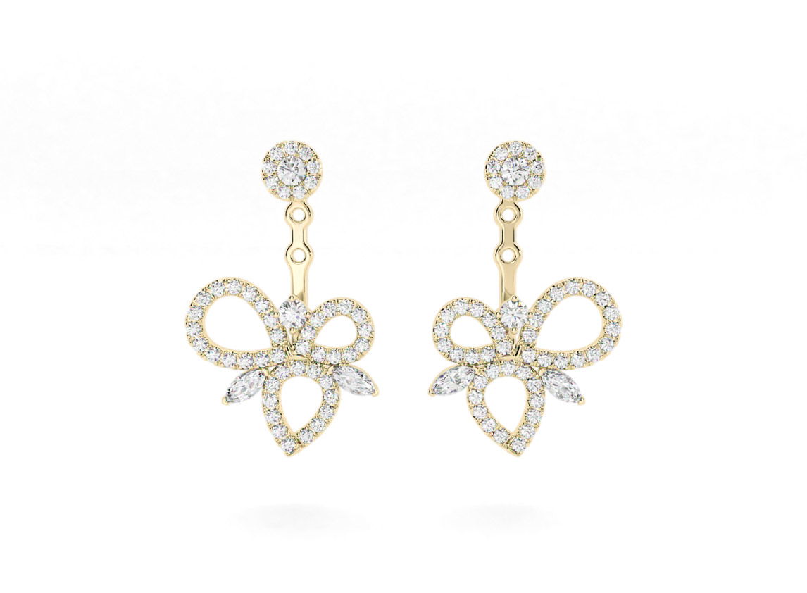 glissade alto earrings