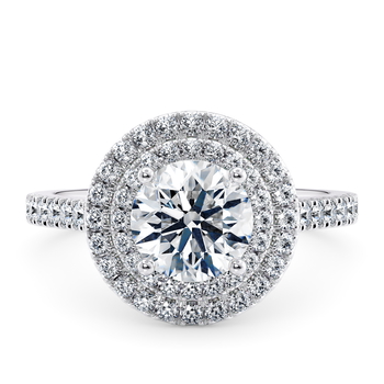 Empress in Hvidguld (9k) set with a Rund cut diamant.