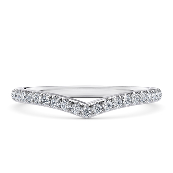 Aurelle Eternity Ring in White Gold.