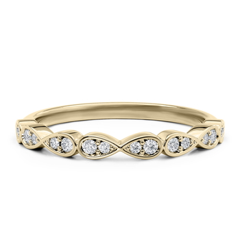 Primrose Eternity Ring in Geel Goud (9k)