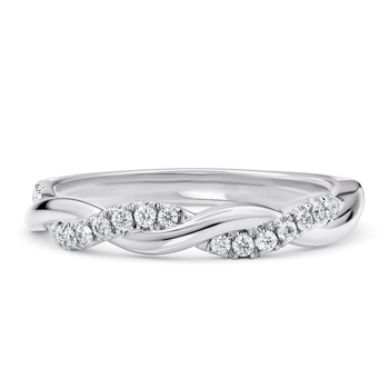 Pirouette in Oro bianco (9k)