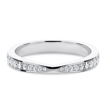 Eden Eternity Ring in White Gold.