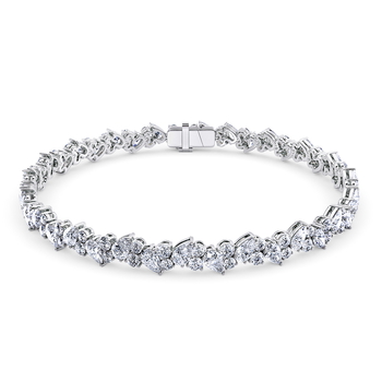 Capri Lab Grown in White Gold.