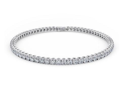 Mayfair Bracelet in White Gold.