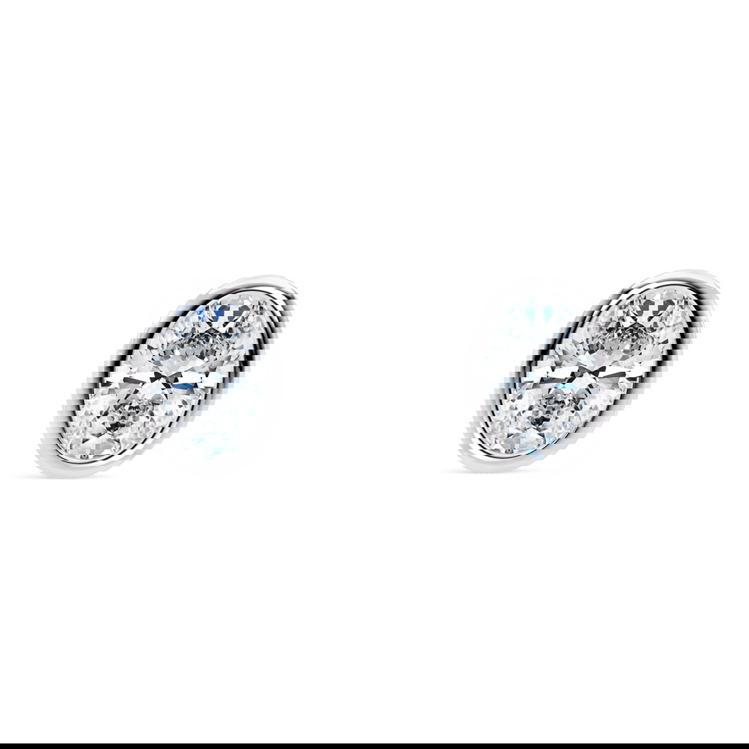 Idyll Oval in White Gold (18k)