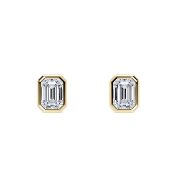 Idyll Emerald in Yellow Gold.