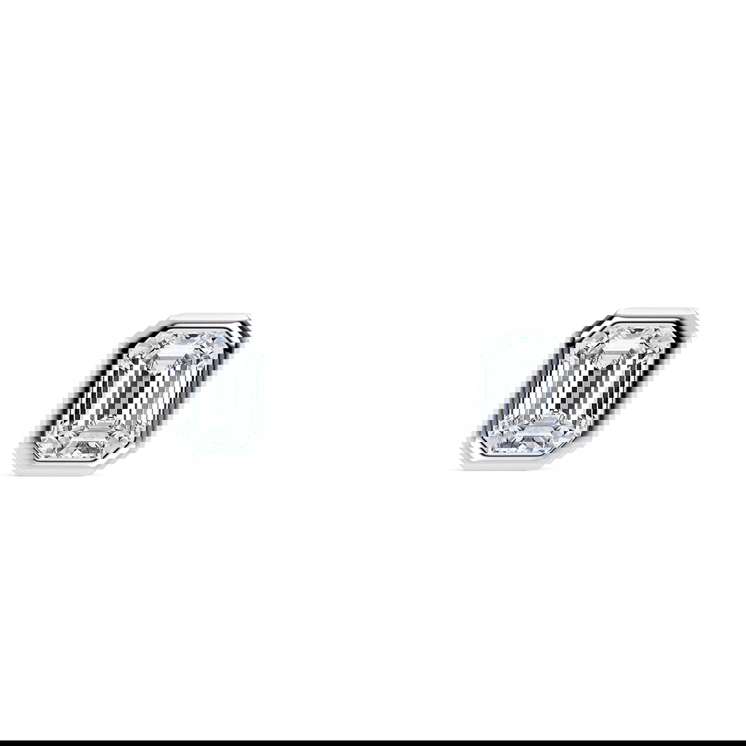 Idyll Emerald in White Gold (18k)