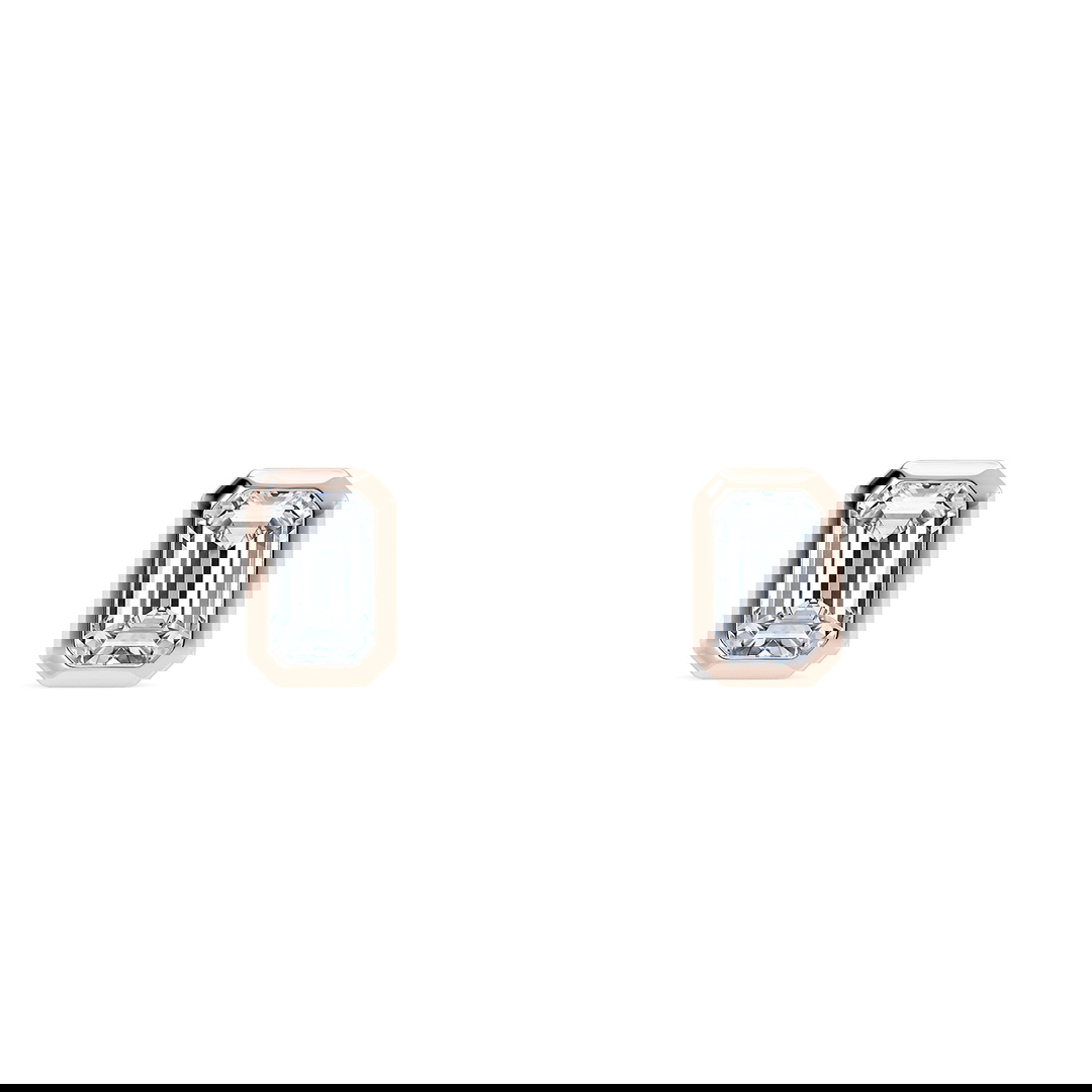 Idyll Emerald in Rose Gold (18k)