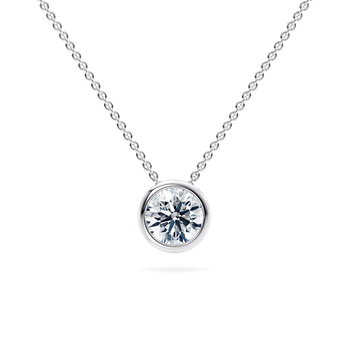 Idyll Round in Oro blanco (9k)