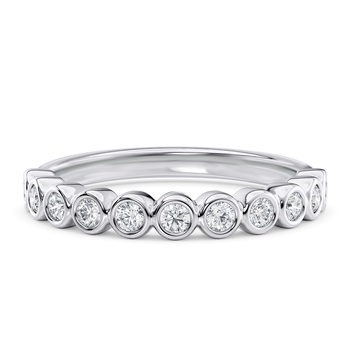 Tea Petite Eternity in White Gold.